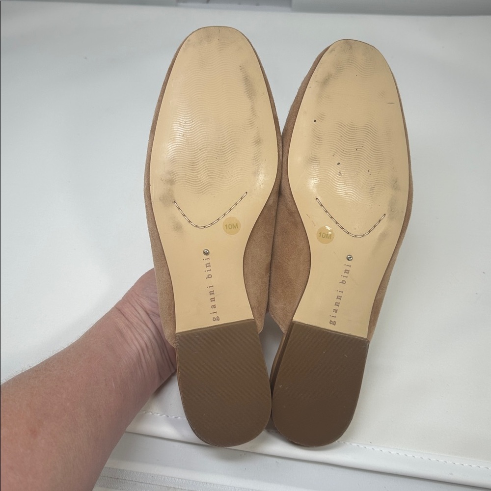 Gianni Bini Suede Loafers Size 10 - Picture 5 of 5